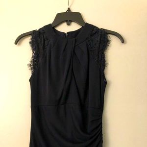 Dress..full length..navy blue